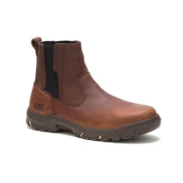 Botas de Trabalho Caterpillar Abbey Steel Biqueira Feminino Cafes | CAT445-PT