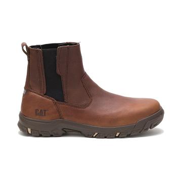 Botas de Trabalho Caterpillar Abbey Steel Biqueira Feminino Cafes | CAT478-PT