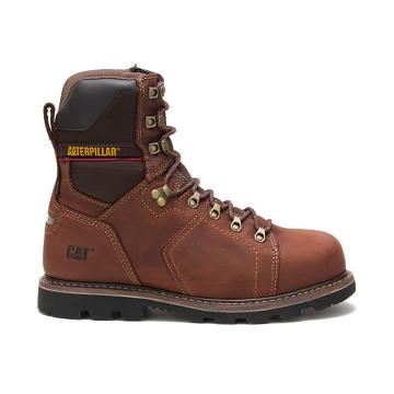 Botas de Trabalho Caterpillar Alaska 2.0 8" Waterproof Thinsulate™ Steel Biqueira Masculino Marrom |