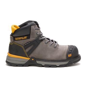 Botas de Trabalho Caterpillar Excavator Superlite Waterproof Carbon Composite Biqueira Masculino Cin