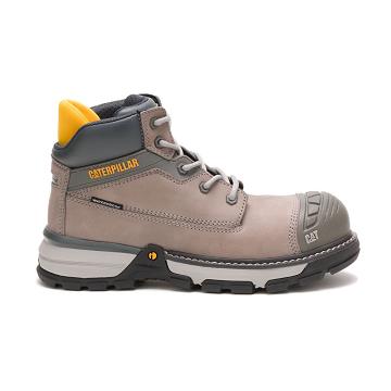 Botas de Trabalho Caterpillar Excavator Superlite Waterproof Carbon Composite Biqueira Feminino Caqu