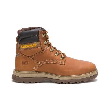 Botas de Trabalho Caterpillar Fairbanks Masculino Marrom | CAT230-PT