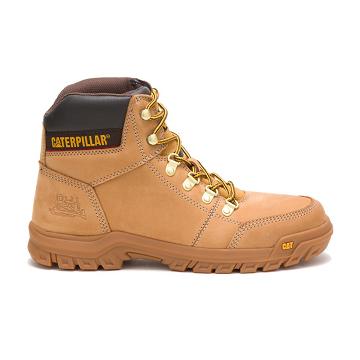 Botas de Trabalho Caterpillar Outline Masculino Marrom | CAT210-PT