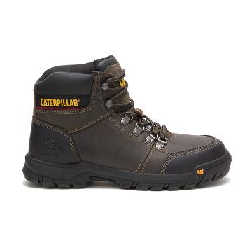 Botas de Trabalho Caterpillar Outline Steel Biqueira Masculino Cinzentas | CAT217-PT