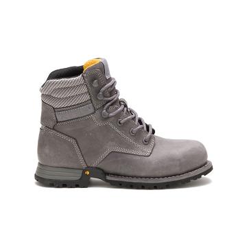 Botas de Trabalho Caterpillar Paisley 6" Steel Biqueira Feminino Cinzentas | CAT498-PT