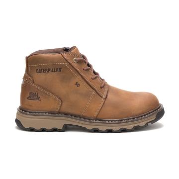 Botas de Trabalho Caterpillar Parker Masculino Marrom | CAT214-PT