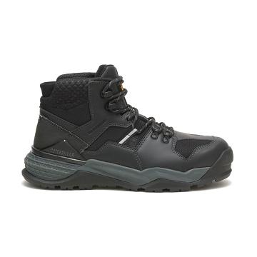 Botas de Trabalho Caterpillar Provoke Medio Waterproof Alloy Biqueira Masculino Cinzentas | CAT270-P