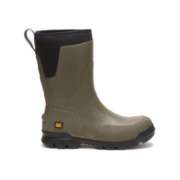 Botas de Trabalho Caterpillar Stormers 11" Steel Biqueira Masculino Verde Oliva | CAT107-PT