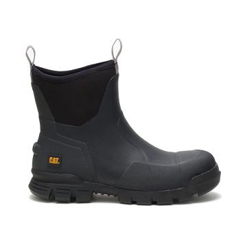 Botas de Trabalho Caterpillar Stormers 6" Steel Biqueira Masculino Pretas | CAT103-PT