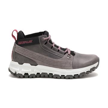 Botas de Trabalho Caterpillar Urban Tracks Hiker Masculino Cinzentas | CAT187-PT