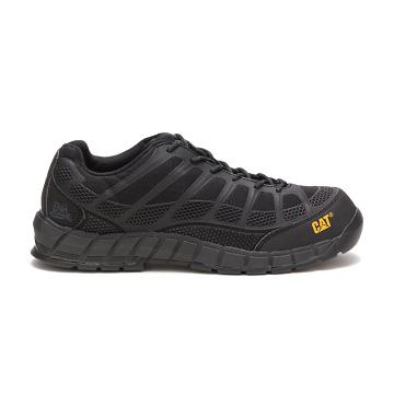 Sapatos Trabalho Caterpillar Streamline Composite Biqueira Masculino Pretas | CAT397-PT