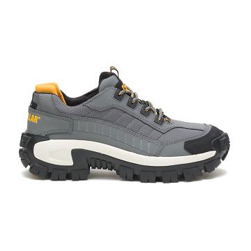 Sapatos de Caminhada Caterpillar Invader Steel Biqueira Masculino Prateadas | CAT376-PT